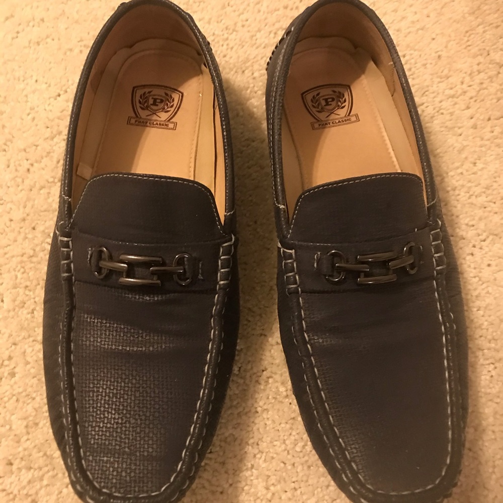 Phat Farm Blue Slip-on Loafers
